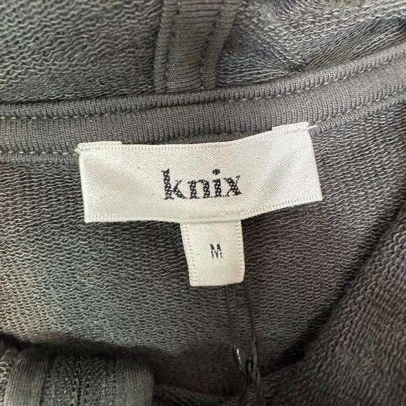NEW Knix Good To Go Oversized Hoodie Charcoal Grey Size Medium - Picture 7 of 12